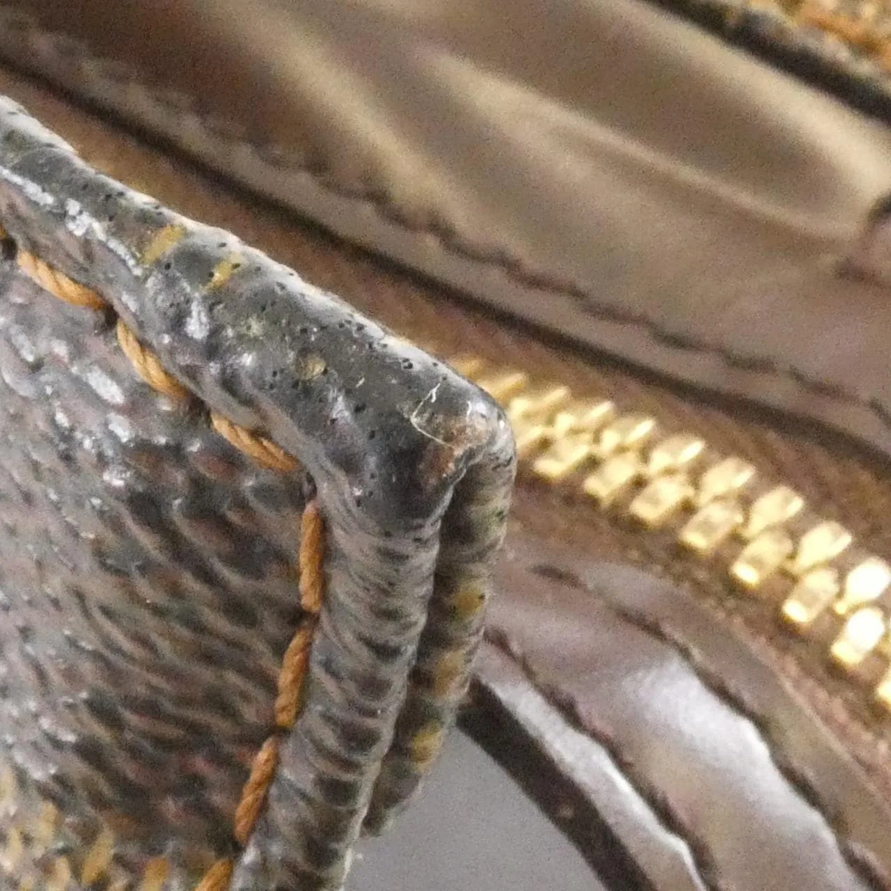 LOUIS VUITTON N51119 Shoulder Damier 黑色 Damier 中古品B - 縮圖 3