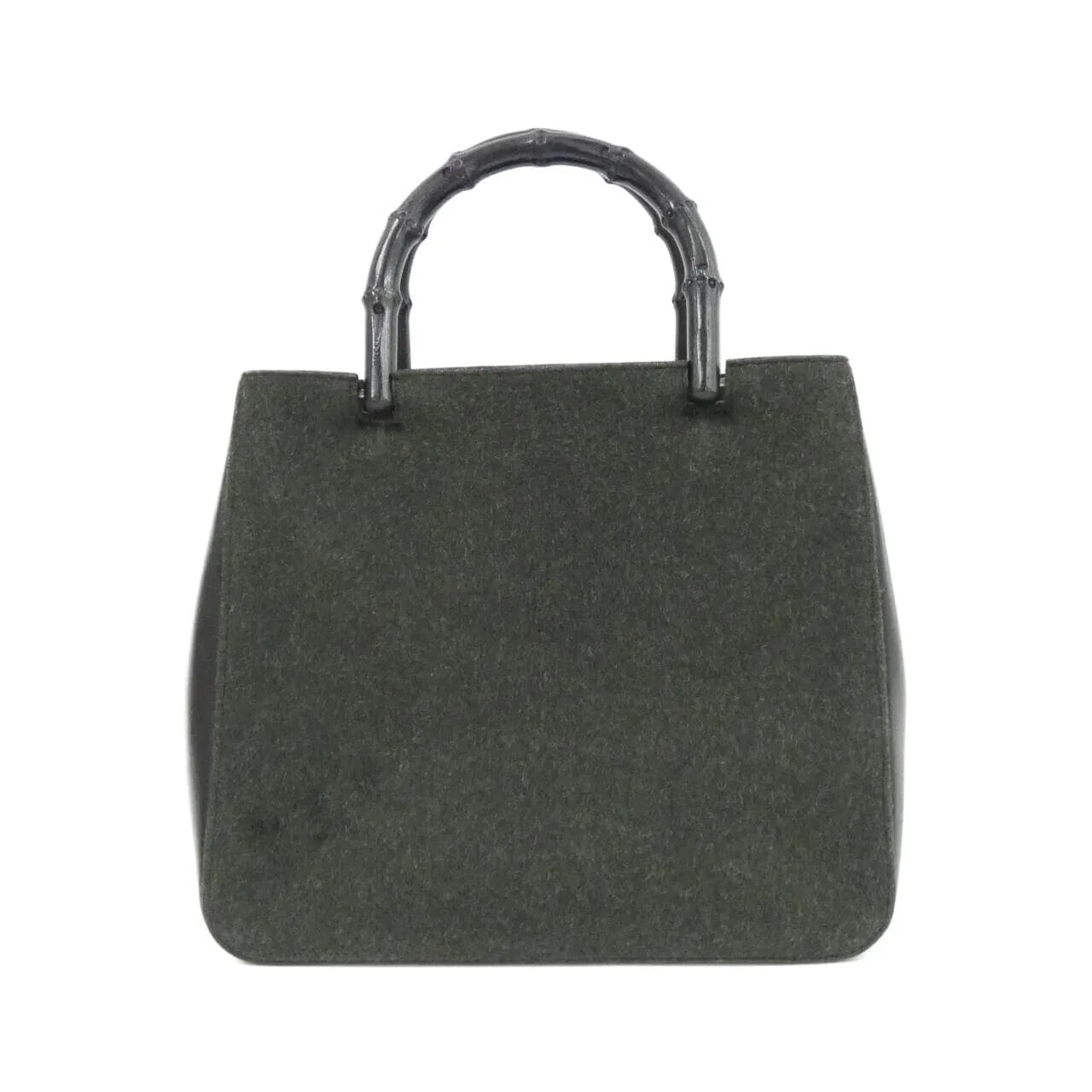 GUCCI 002 1061 手提包 皮革 綠色 皮革 中古品A - 縮圖 2