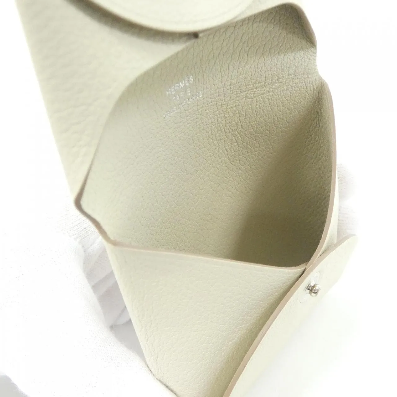 HERMES 074613CK Coin Case Black Rank A - Thumbnail 3