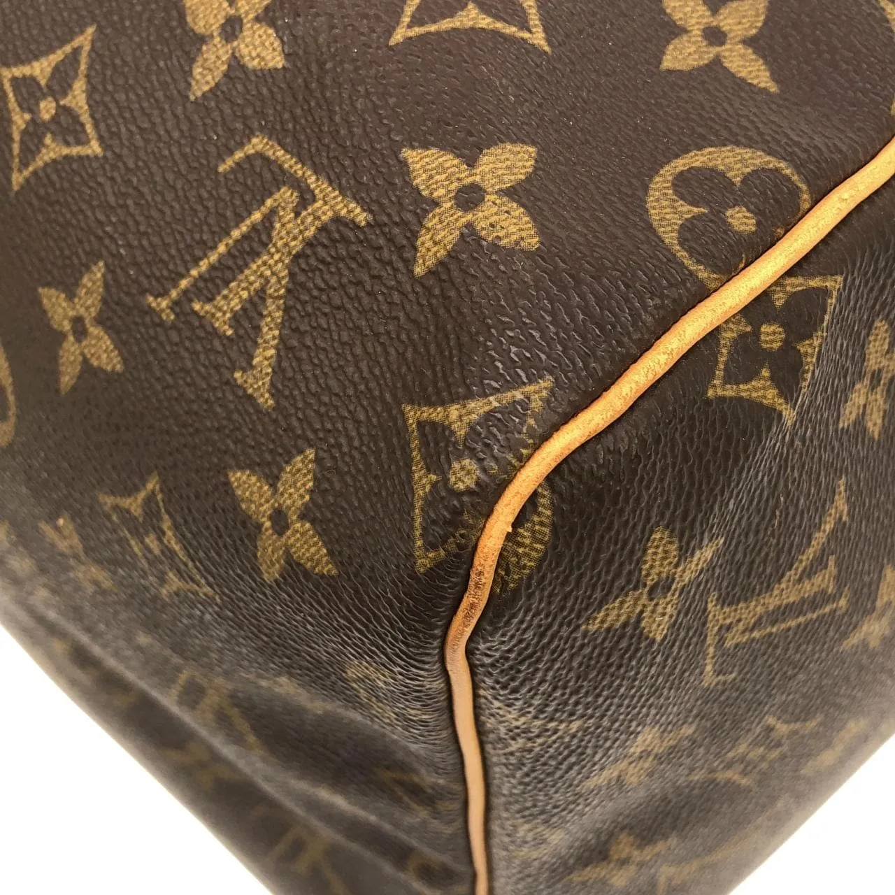LOUIS VUITTON Keepall M41424 Boston Monogram 黑色 Monogram 中古品A - 縮圖 2