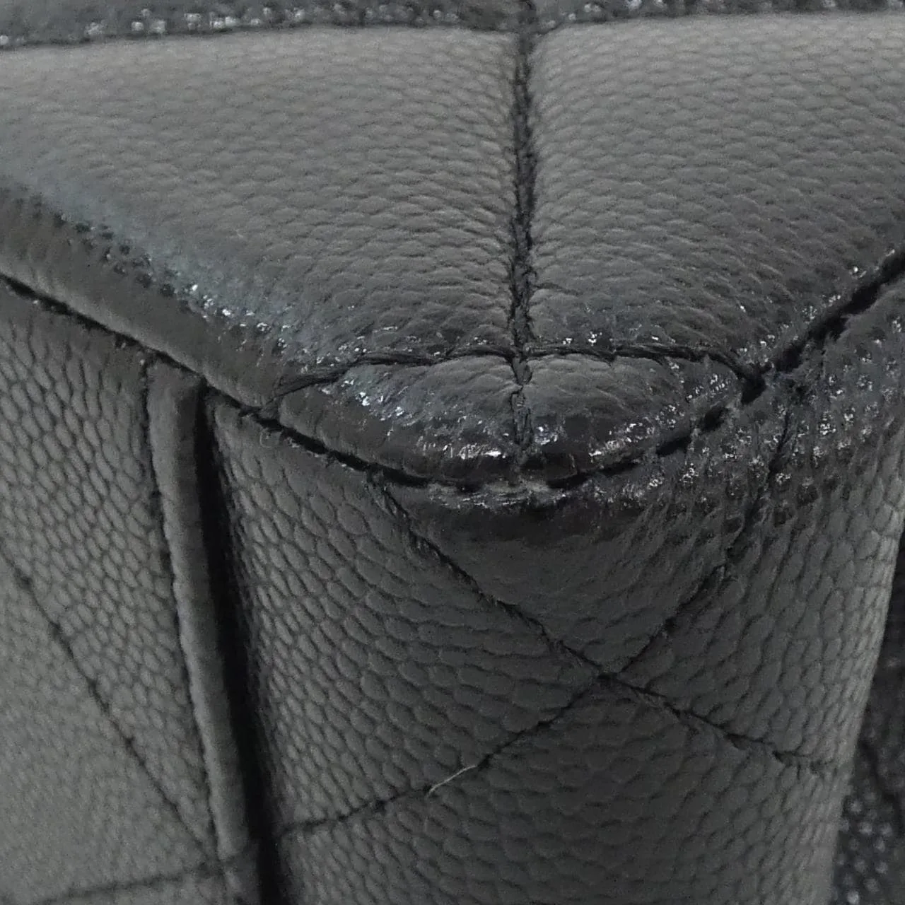 CHANEL AS4472 Handbag Grained Calfskin Black Grained Calfskin Rank A - Thumbnail 3