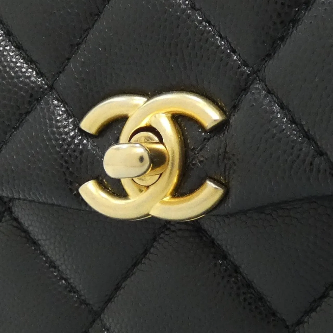 CHANEL AS4472 Handbag Grained Calfskin Black Grained Calfskin Rank A - Thumbnail 4