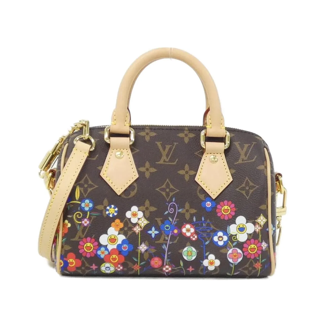 LOUIS VUITTON Speedy M14175 Boston Monogram Black