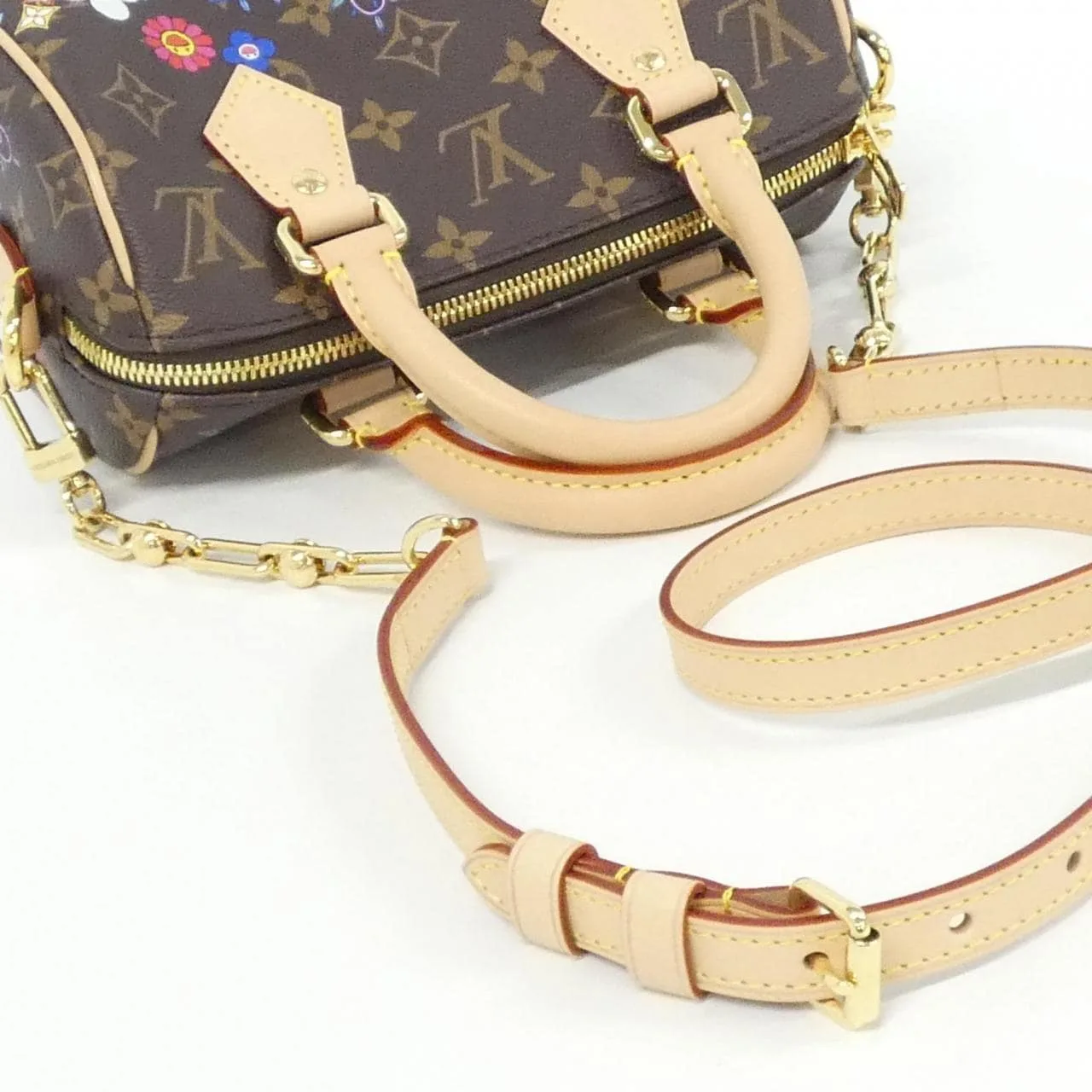 LOUIS VUITTON Speedy M14175 Boston Monogram 黑色 Monogram 中古品A - 縮圖 9