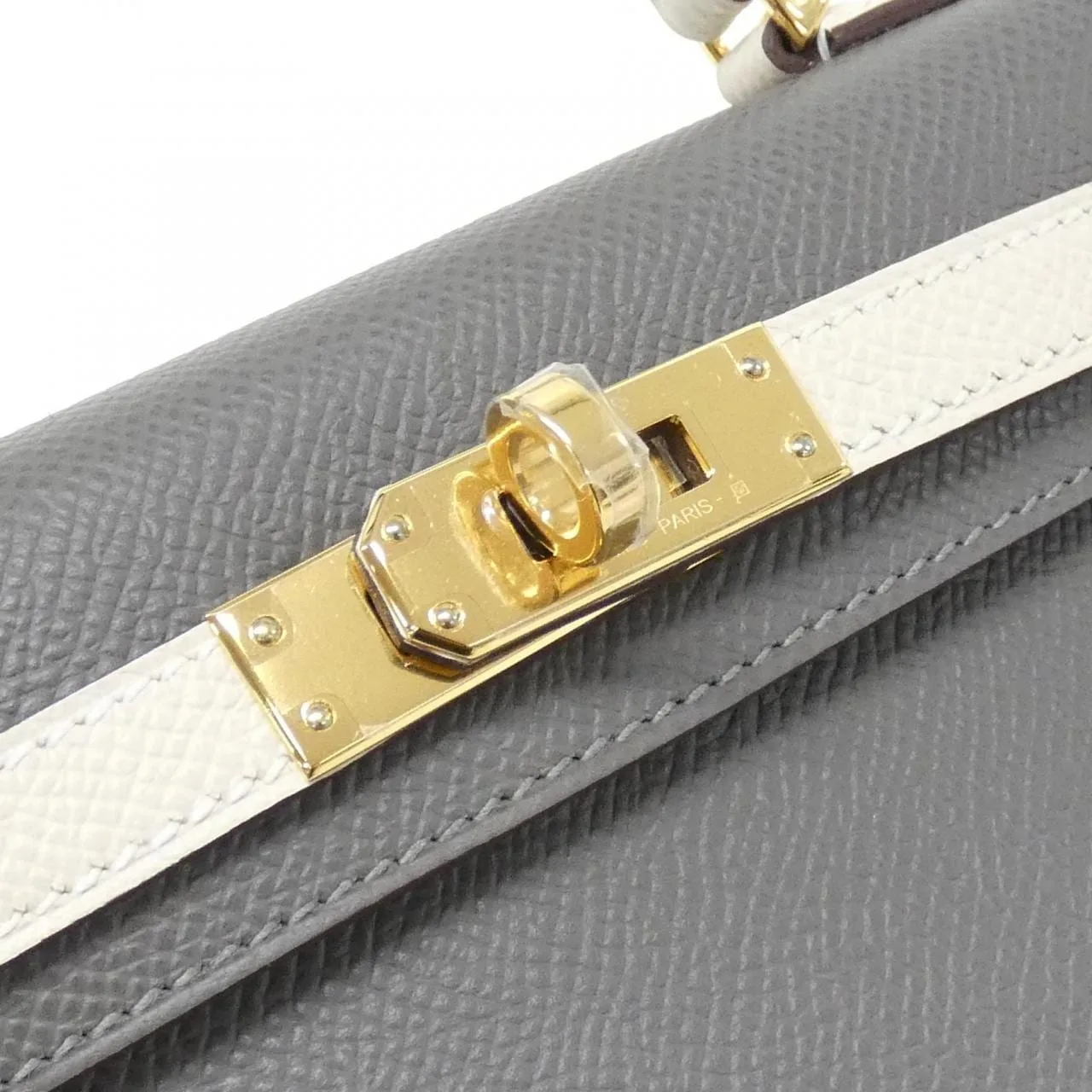 HERMES Kelly Handbag Epsom Epsom 皮 未使用品 - 縮圖 4