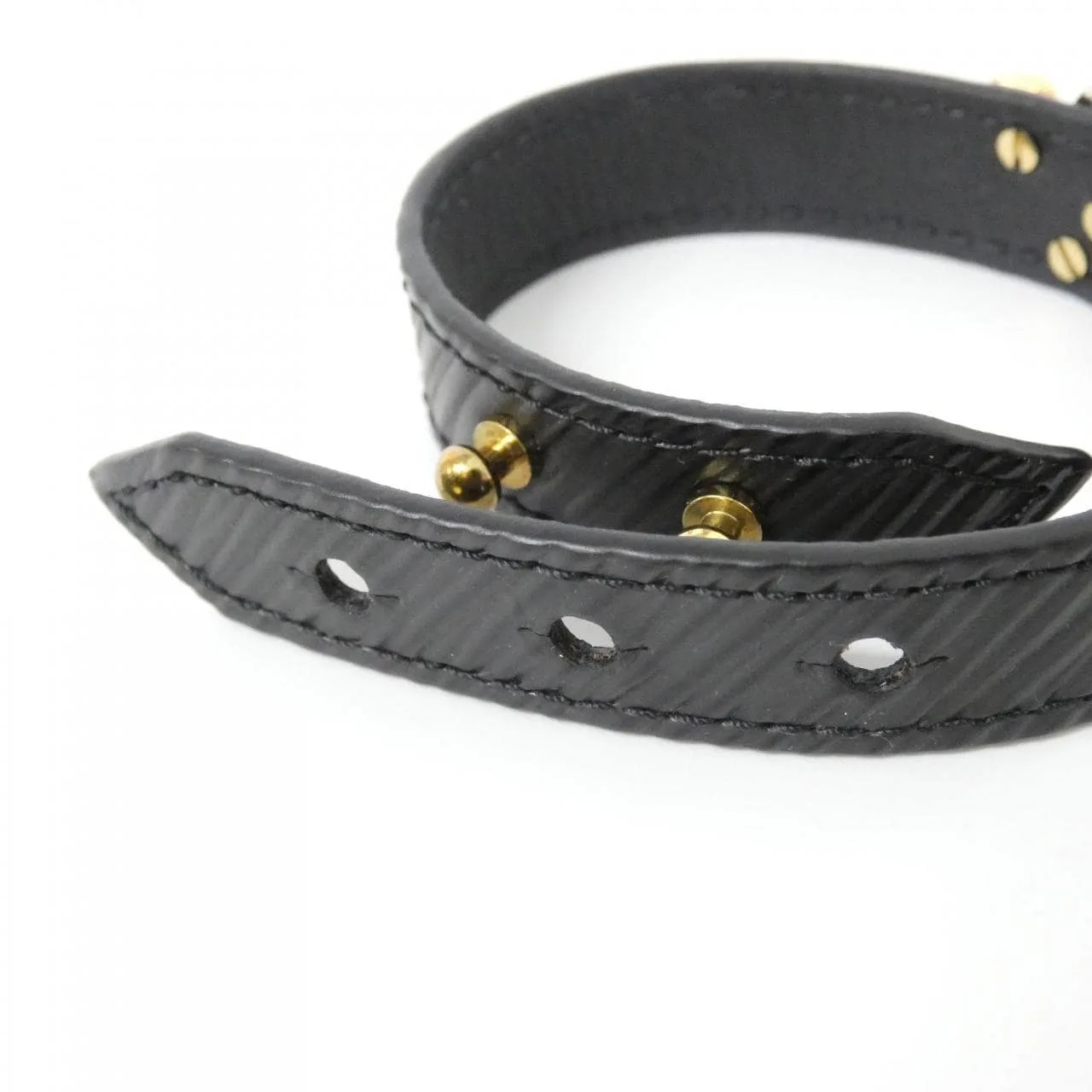 LOUIS VUITTON Twist M6400F Accessories Epi 黑色 Epi 中古品A - 縮圖 4