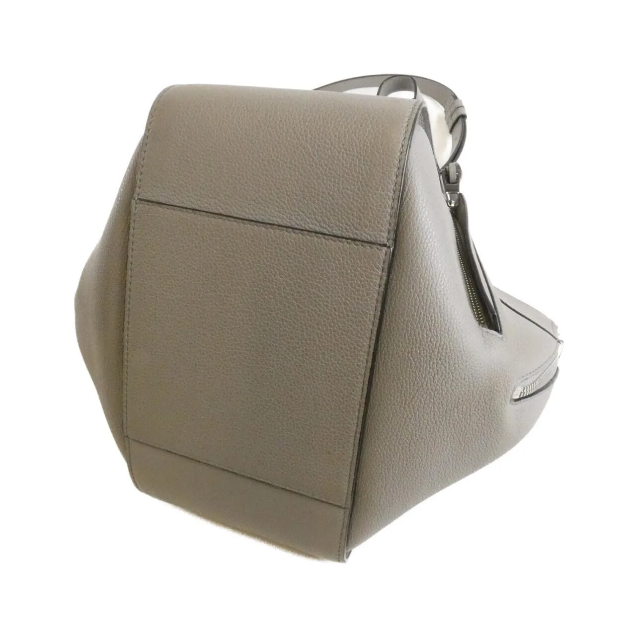 LOEWE Hammock A538S35X51 Shoulder Leather 黑色 皮革 中古品B - 縮圖 3