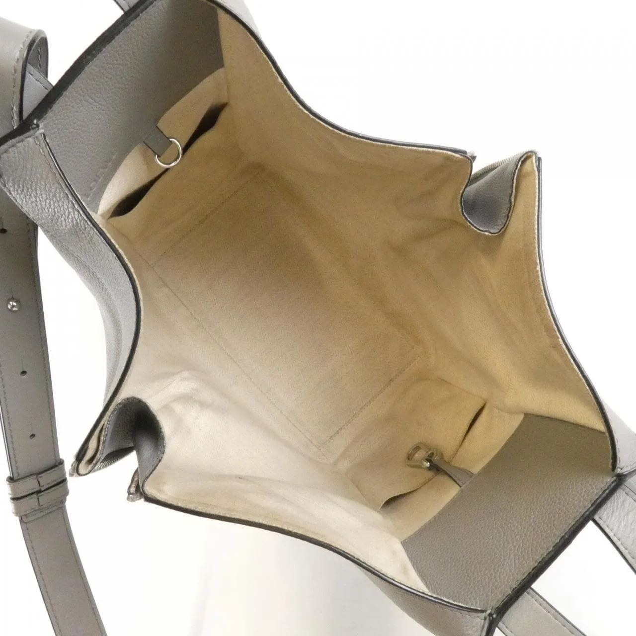 LOEWE Hammock A538S35X51 Shoulder Leather 黑色 皮革 中古品B - 縮圖 8