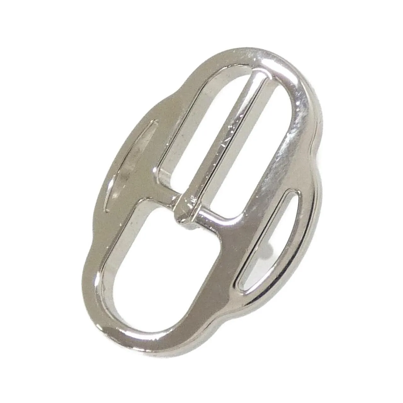 HERMES 603263S Scarf 銀色 中古品A - 縮圖 2