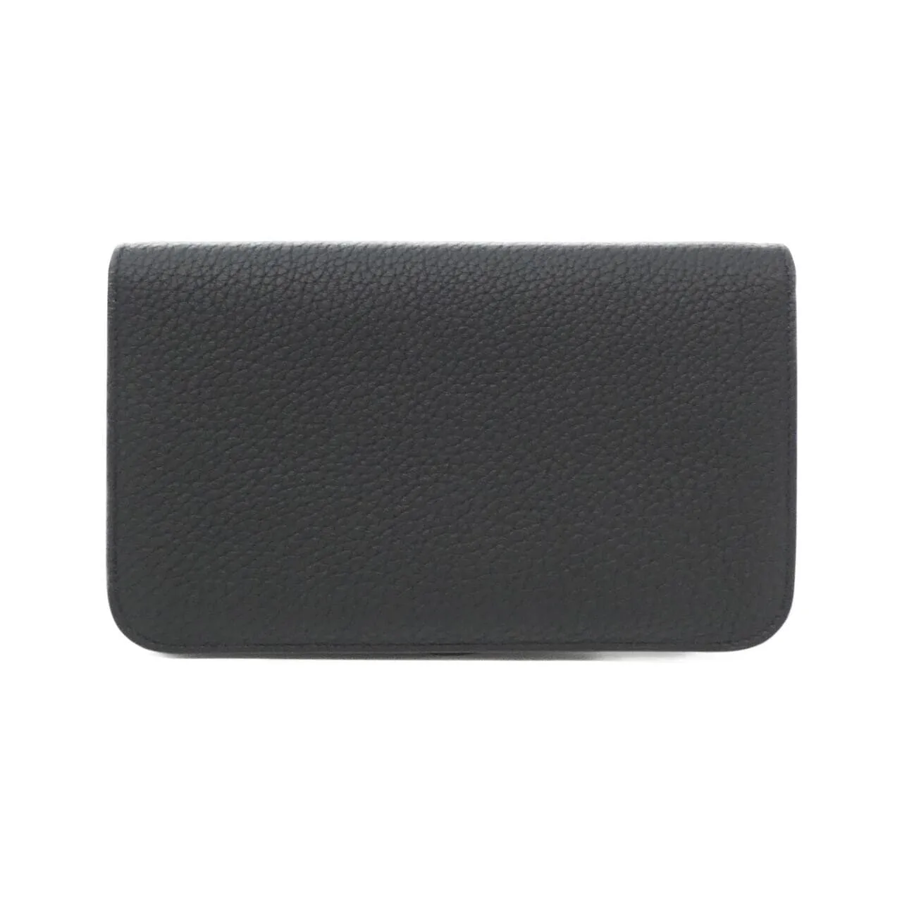 HERMES 043070CK Wallet Togo Black Togo Leather Rank A - Thumbnail 2