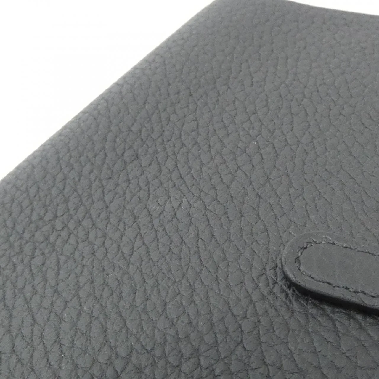 HERMES 043070CK Wallet Togo Black Togo Leather Rank A - Thumbnail 4