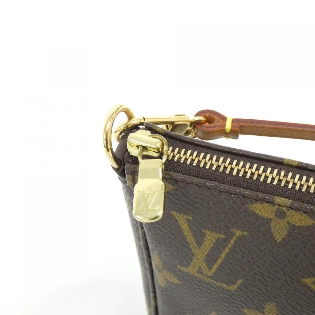 LOUIS VUITTON Pochette M51980 Pochette Monogram 黑色 Monogram 中古品A - 縮圖 4