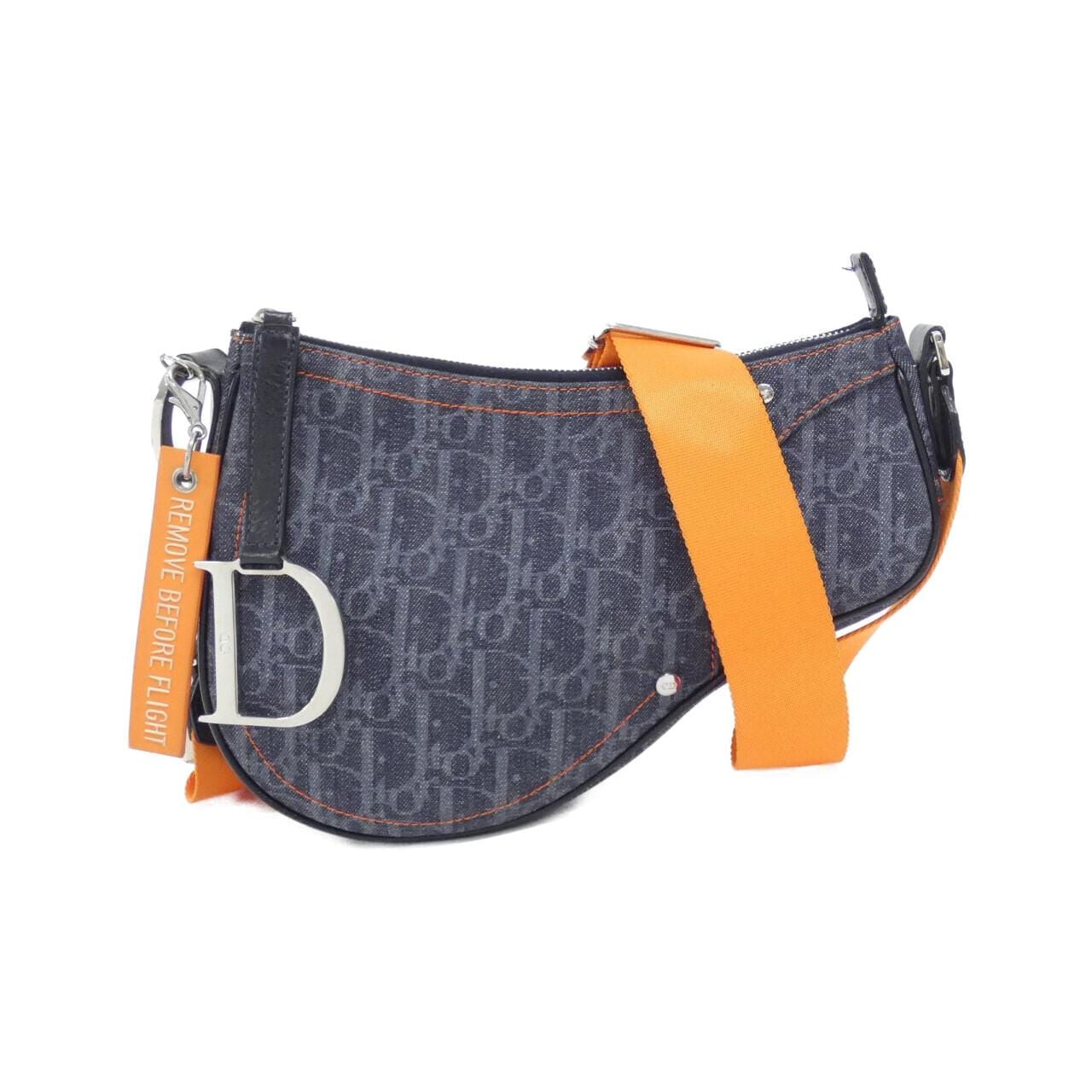 DIOR Saddle 肩背包 牛仔布