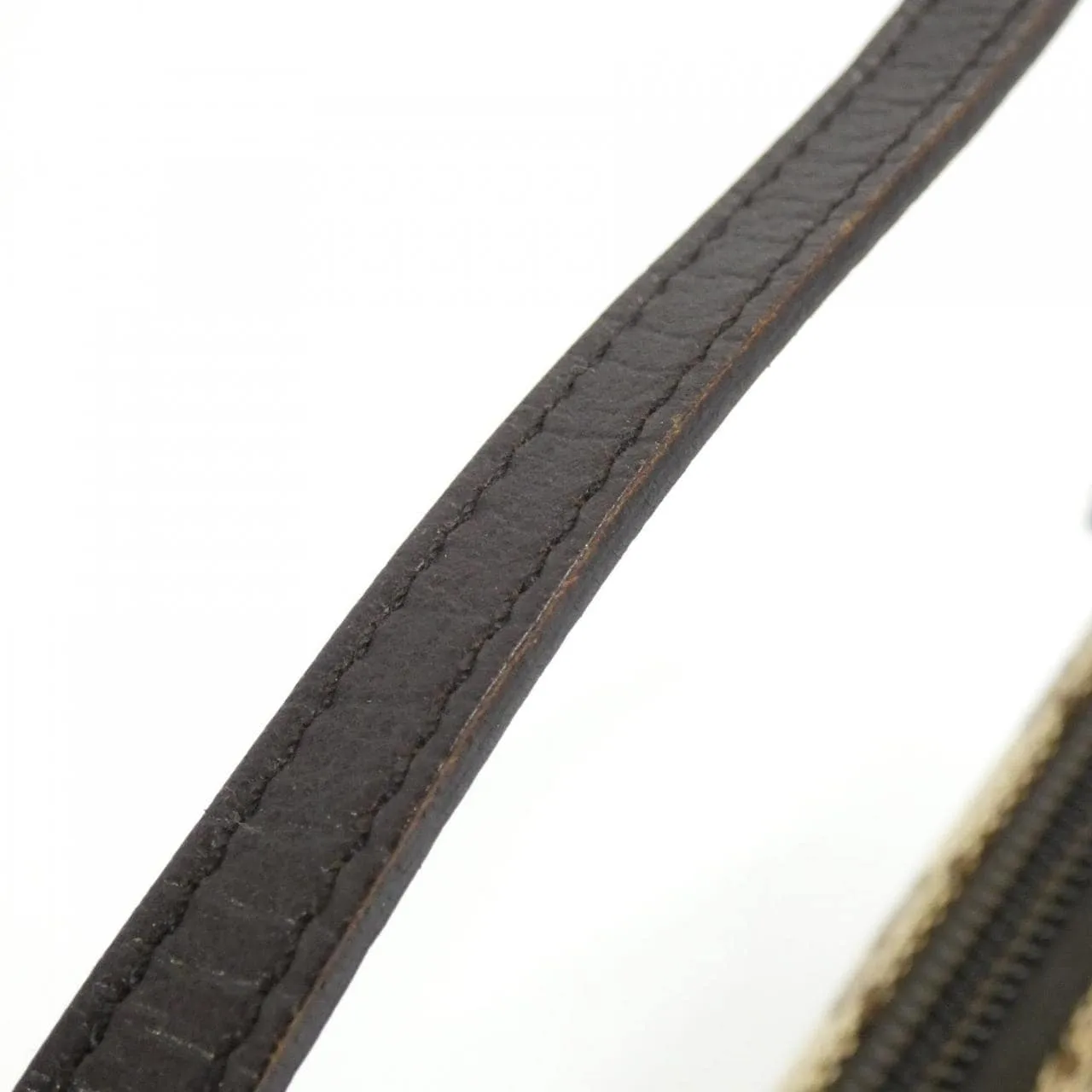 GUCCI 07198 Handbag Canvas 米色 帆布 中古品A - 縮圖 8