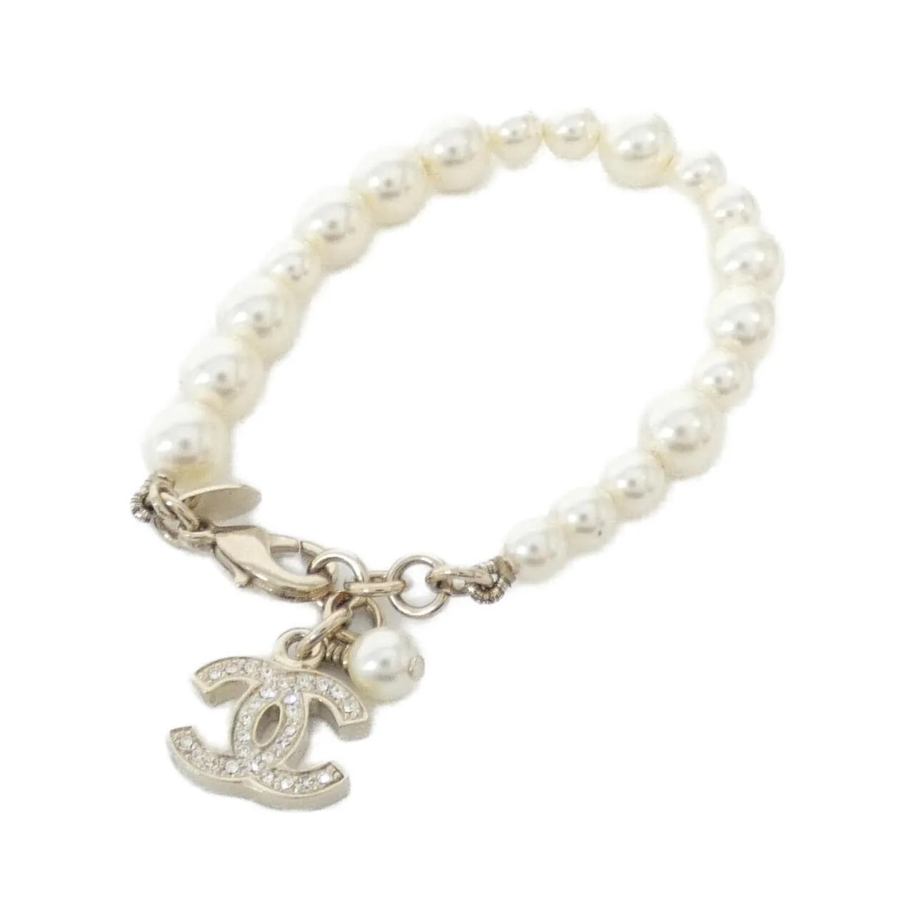 CHANEL 43117 Accessories 白色 中古品A - 縮圖 2
