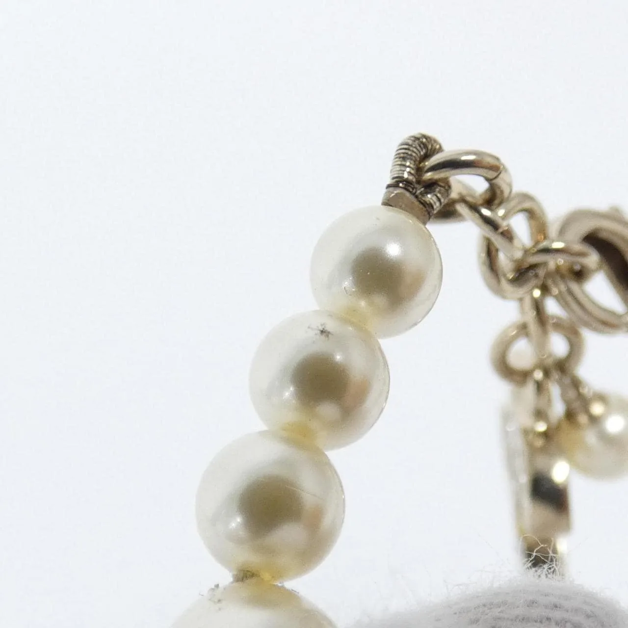 CHANEL 43117 Accessories 白色 中古品A - 縮圖 3