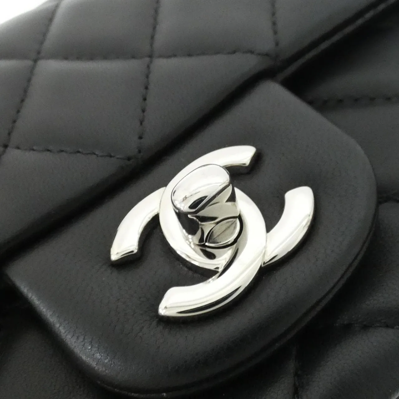 CHANEL Boy Chanel 69900 Shoulder Lambskin 黑色 羊皮 中古品A - 縮圖 5