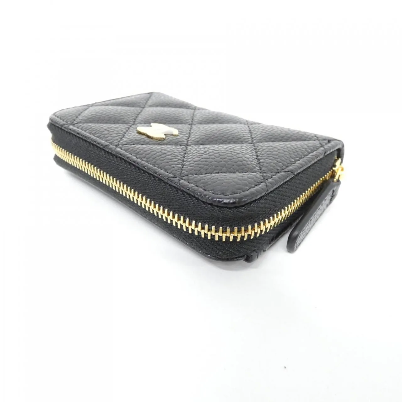 CHANEL Timeless Classic AP0216 Coin Case Grained Calfskin 黑色 荔枝紋牛皮 未使用品 - 縮圖 3