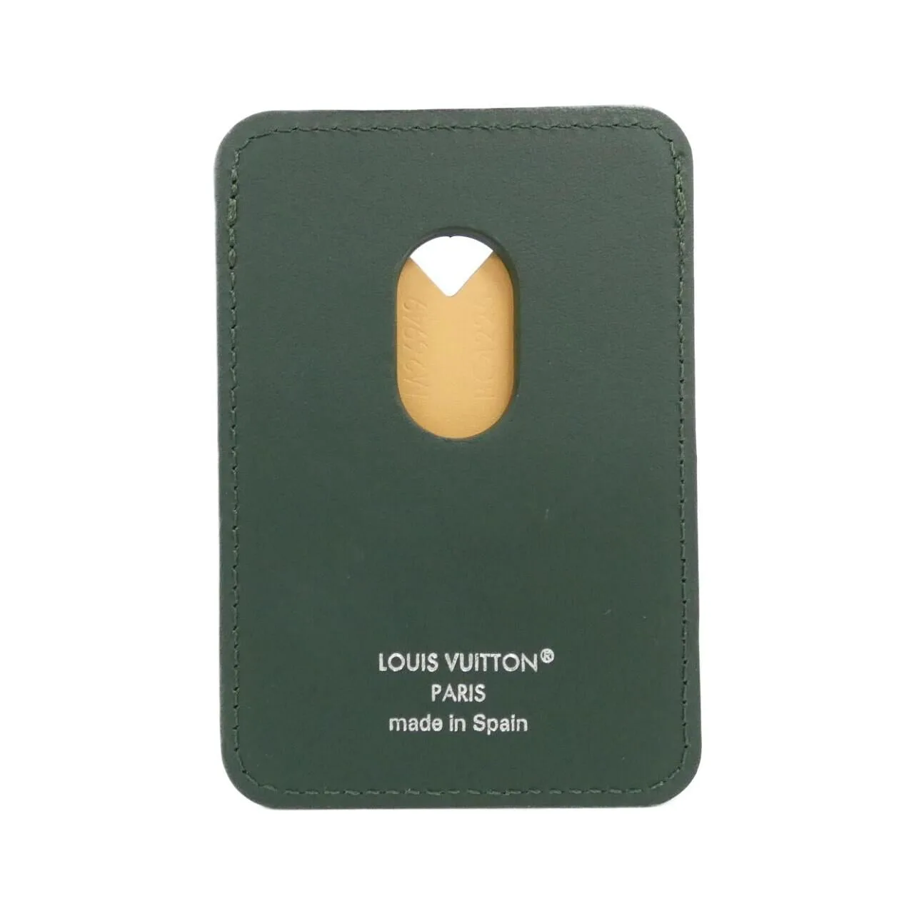 LOUIS VUITTON M26949 Card Case Monogram 黑色 Monogram 中古品A - 縮圖 2