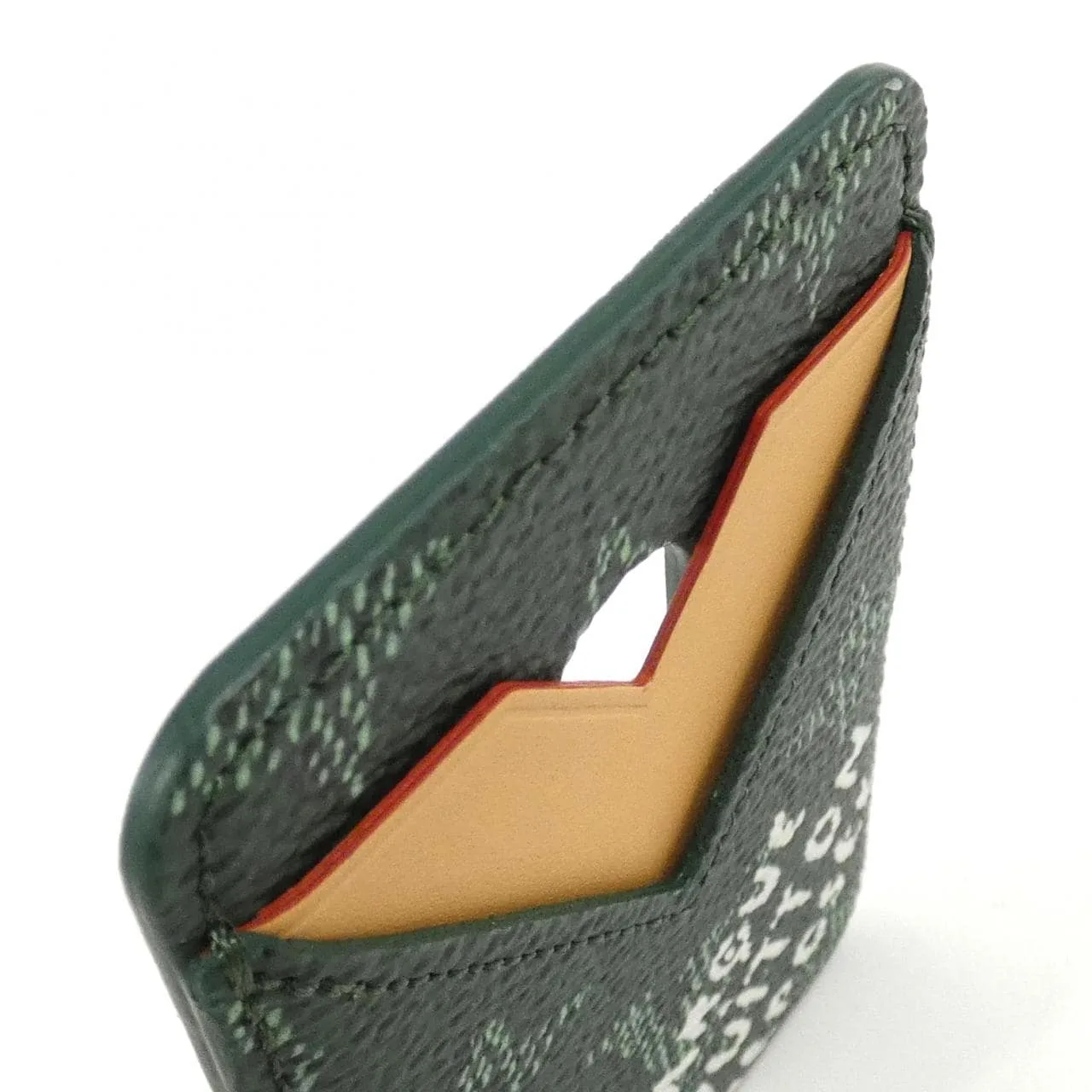 LOUIS VUITTON M26949 Card Case Monogram 黑色 Monogram 中古品A - 縮圖 5