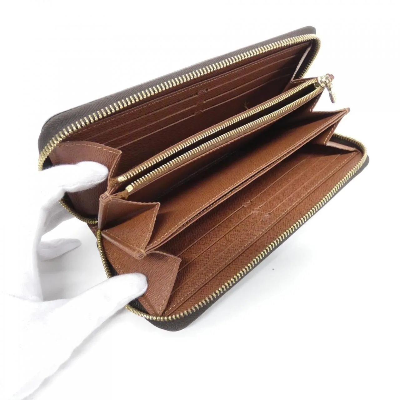 LOUIS VUITTON M42616 Wallet Monogram Black Monogram Rank A - Thumbnail 6