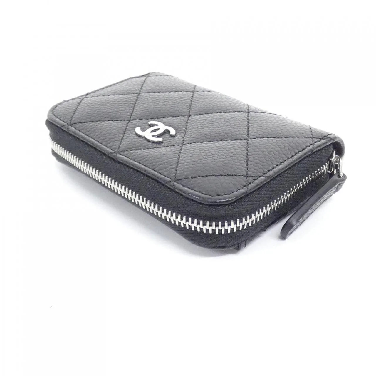 CHANEL Timeless Classic AP0216 Coin Case Grained Calfskin Black Grained Calfskin Unused - Thumbnail 3