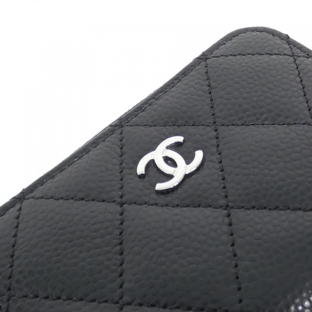 CHANEL Timeless Classic AP0216 Coin Case Grained Calfskin Black Grained Calfskin Unused - Thumbnail 4