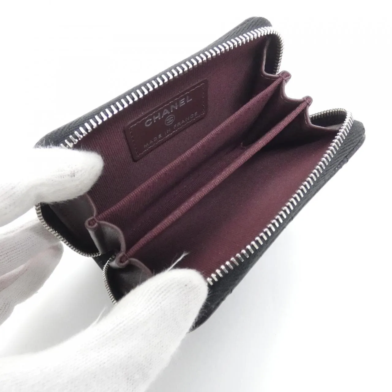 CHANEL Timeless Classic AP0216 Coin Case Grained Calfskin Black Grained Calfskin Unused - Thumbnail 5