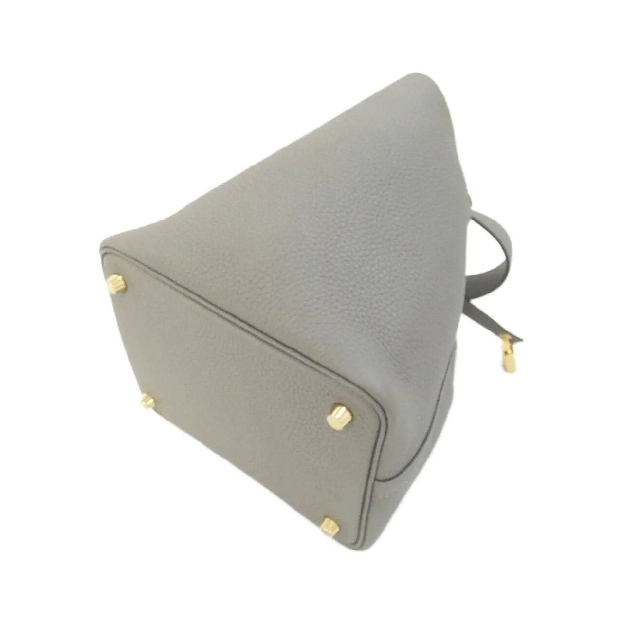 HERMES Picotin 056289CC Handbag Clemence Clemence 皮 未使用品 - 縮圖 2