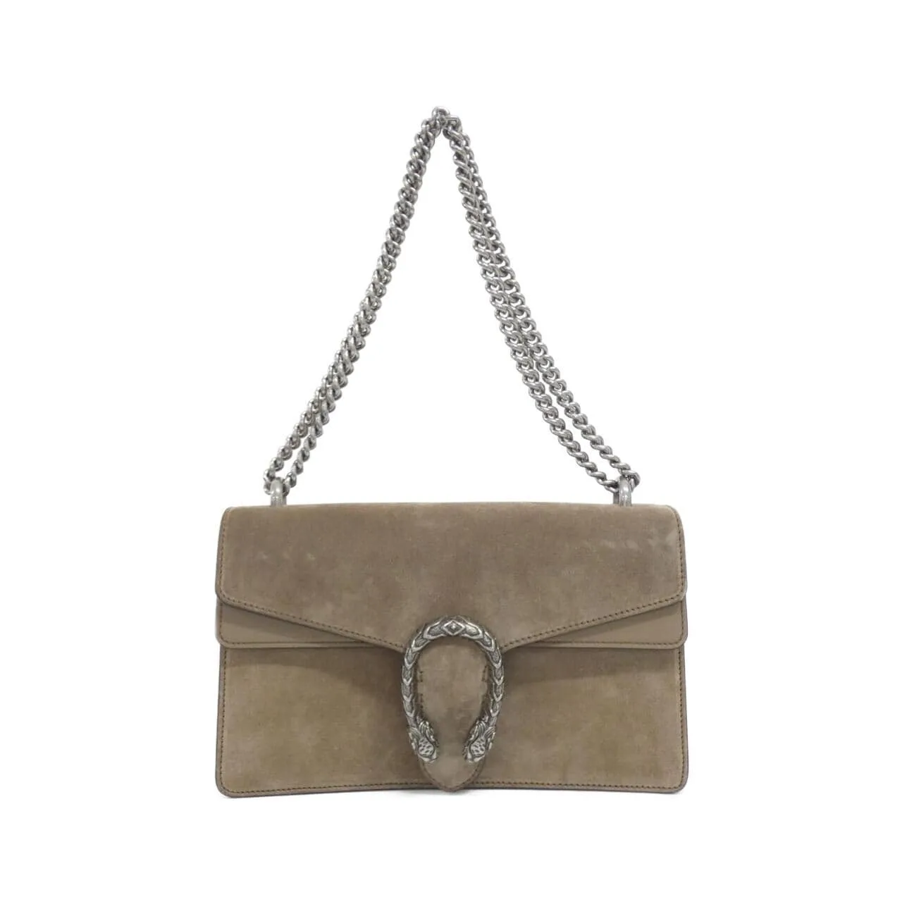 GUCCI Dionysus 400249 Shoulder Leather Beige