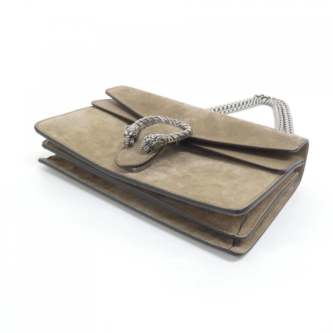 GUCCI Dionysus 400249 Shoulder Leather 米色 皮革 中古品A - 縮圖 3