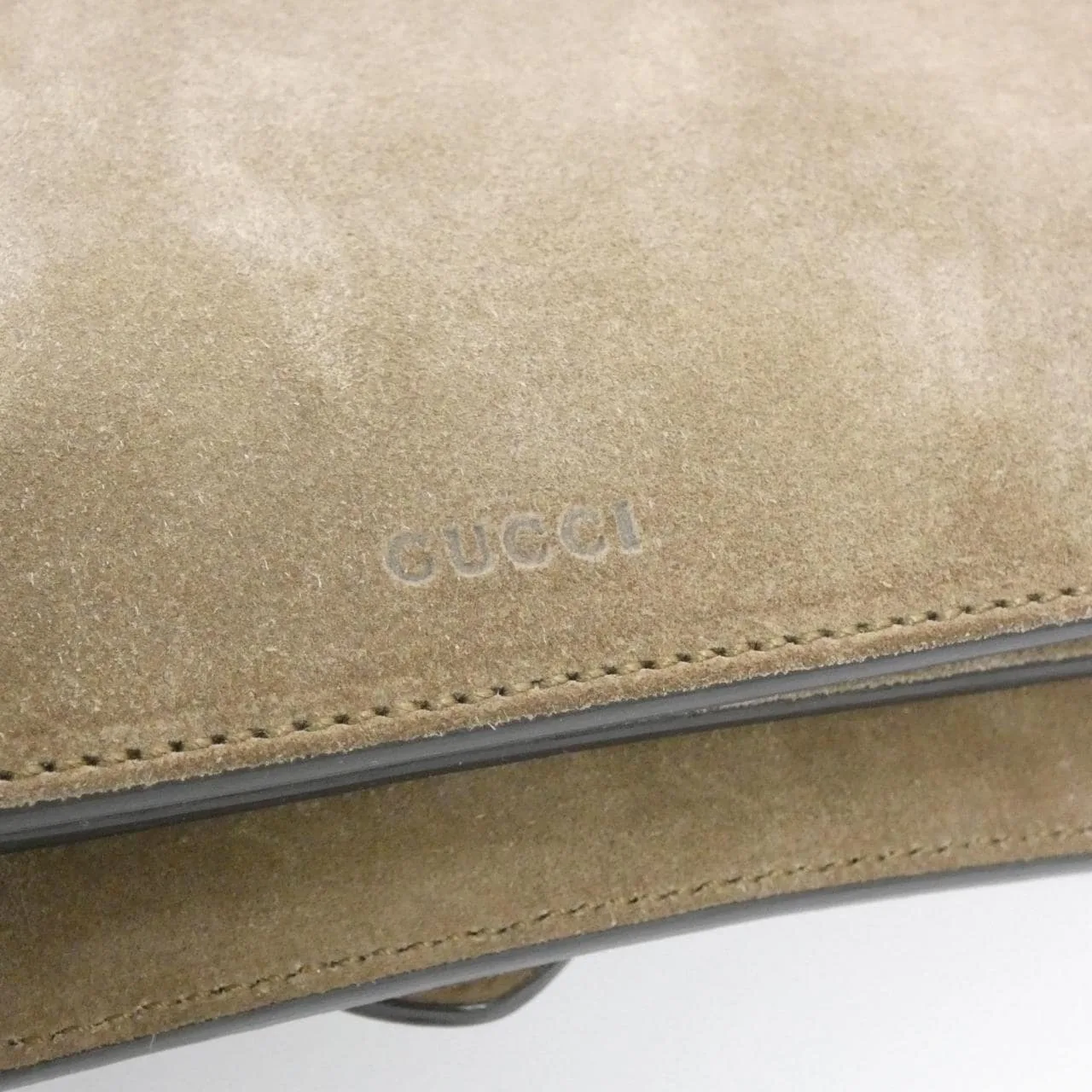 GUCCI Dionysus 400249 Shoulder Leather 米色 皮革 中古品A - 縮圖 5