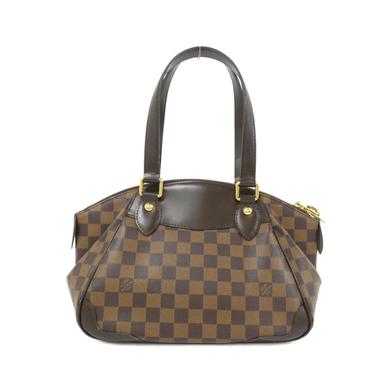 LOUIS VUITTON N41117 Handbag Damier 黑色 Damier 中古品A - 縮圖 2
