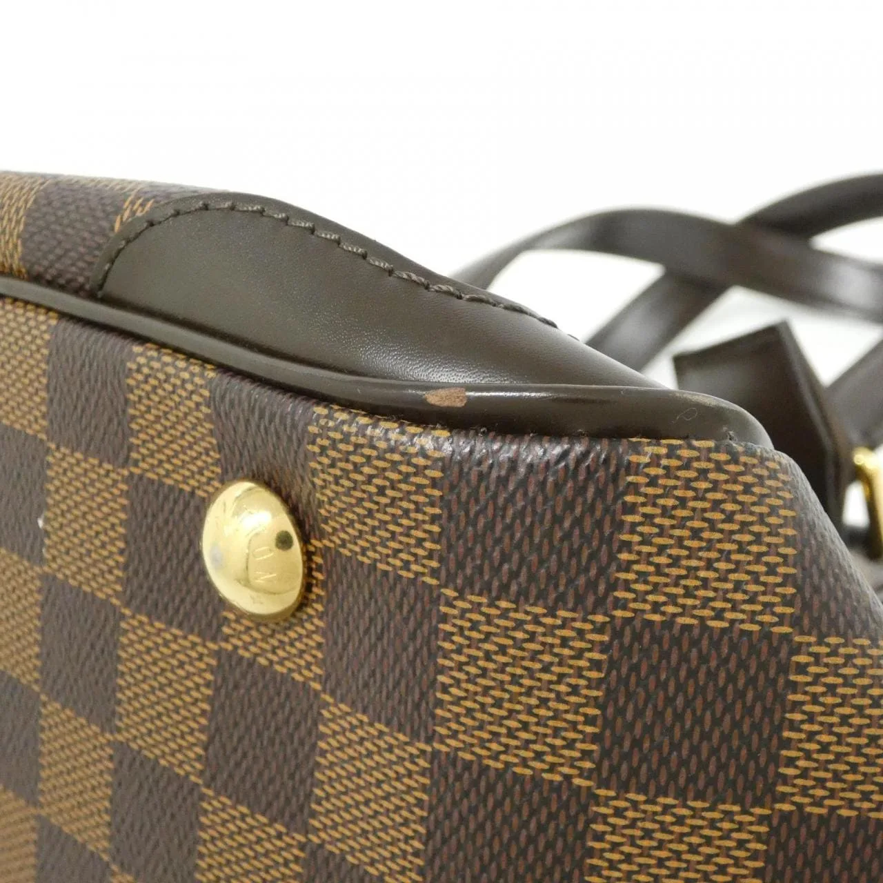 LOUIS VUITTON N41117 Handbag Damier 黑色 Damier 中古品A - 縮圖 3