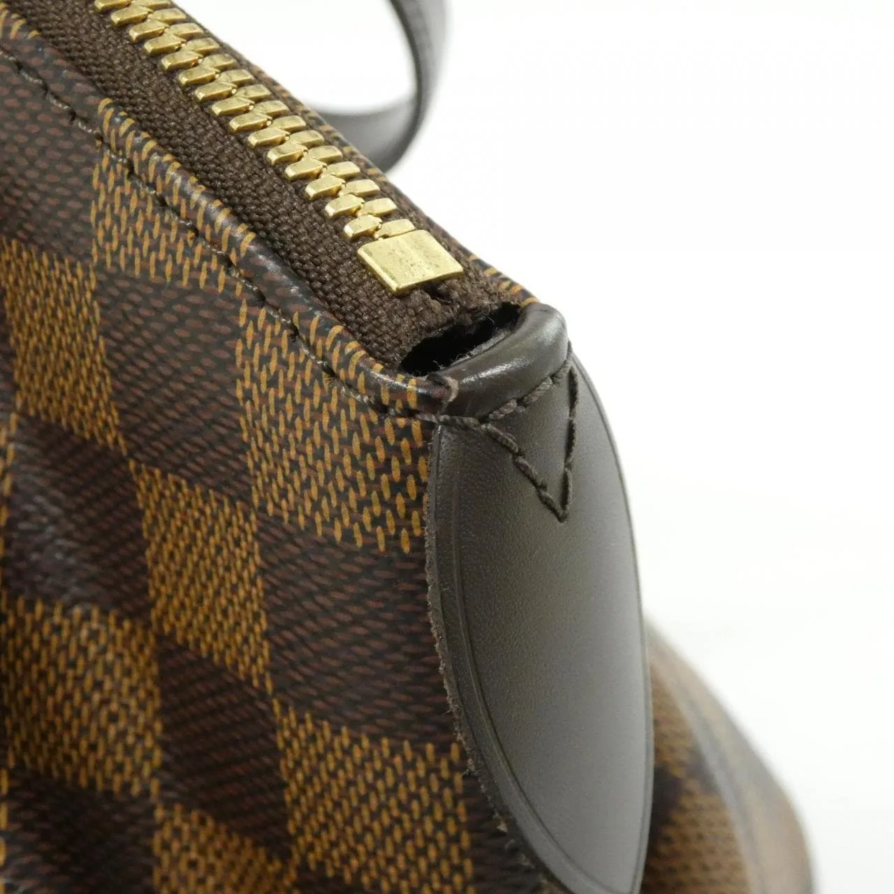 LOUIS VUITTON N41117 Handbag Damier 黑色 Damier 中古品A - 縮圖 7
