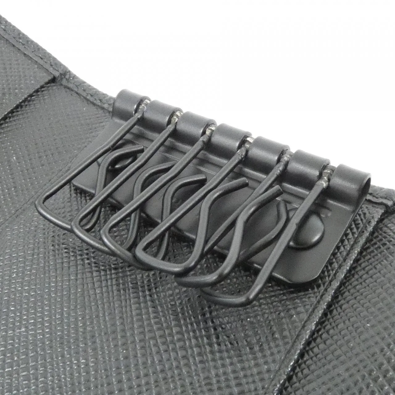 PRADA 2PG222 Key Case Blue Rank A - Thumbnail 9