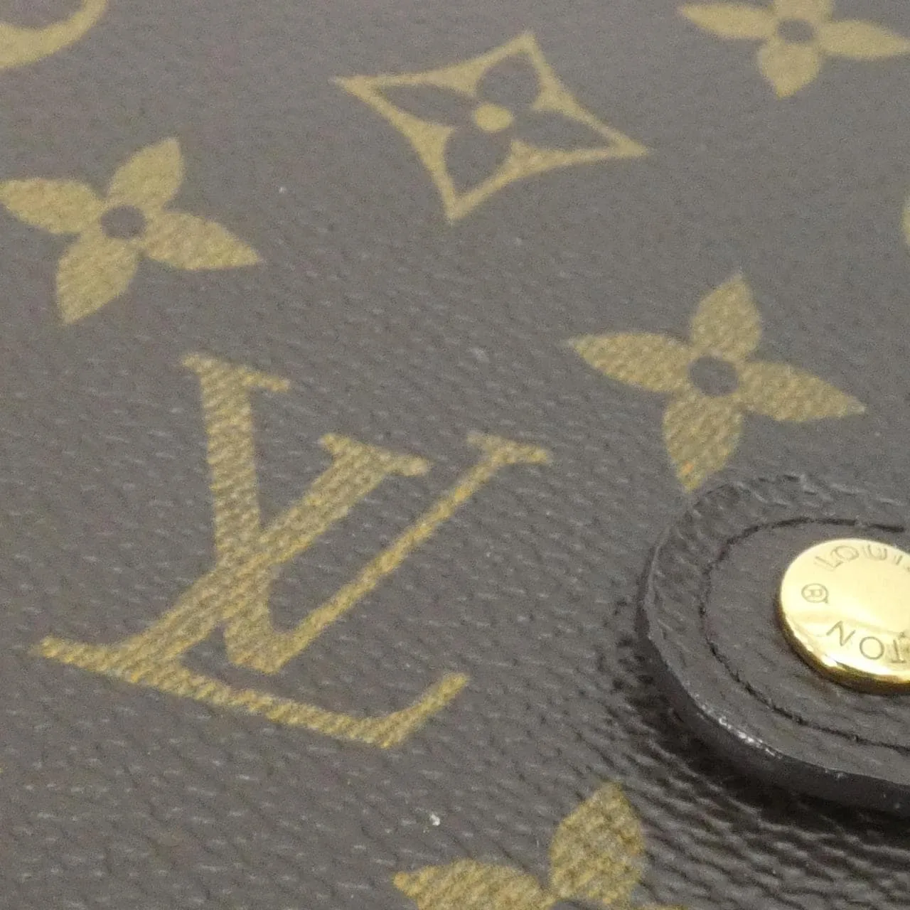 LOUIS VUITTON R20005 Wallet Monogram 黑色 Monogram 中古品A - 縮圖 6