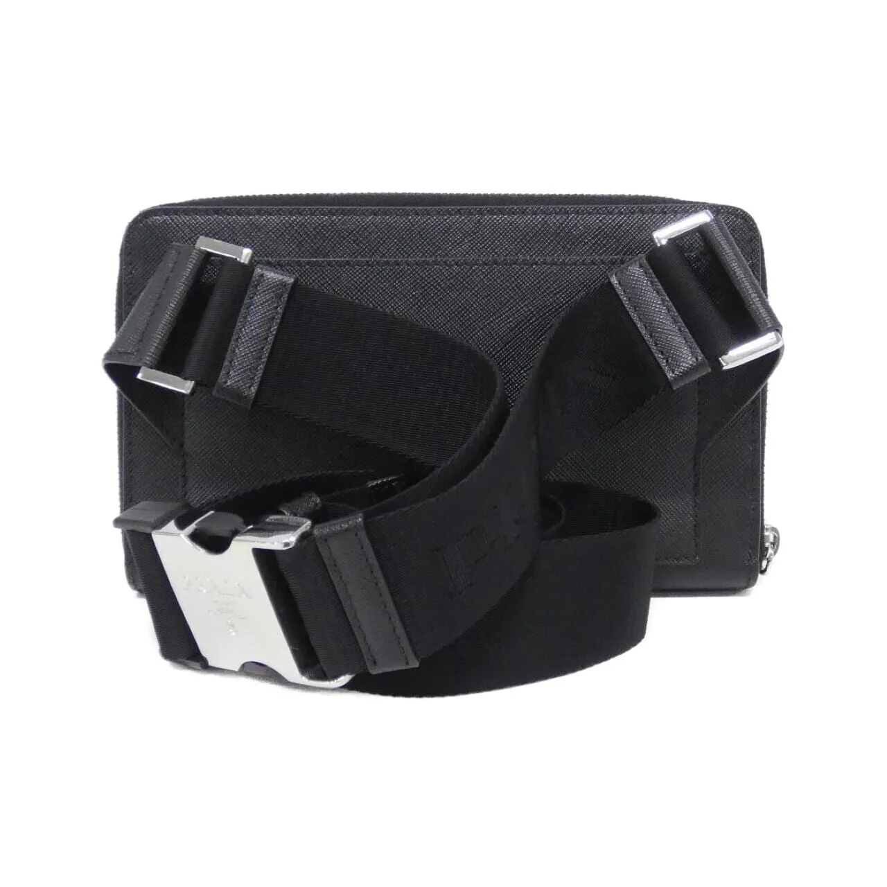 PRADA 2VH156 Belt 黑色 中古品A - 縮圖 2