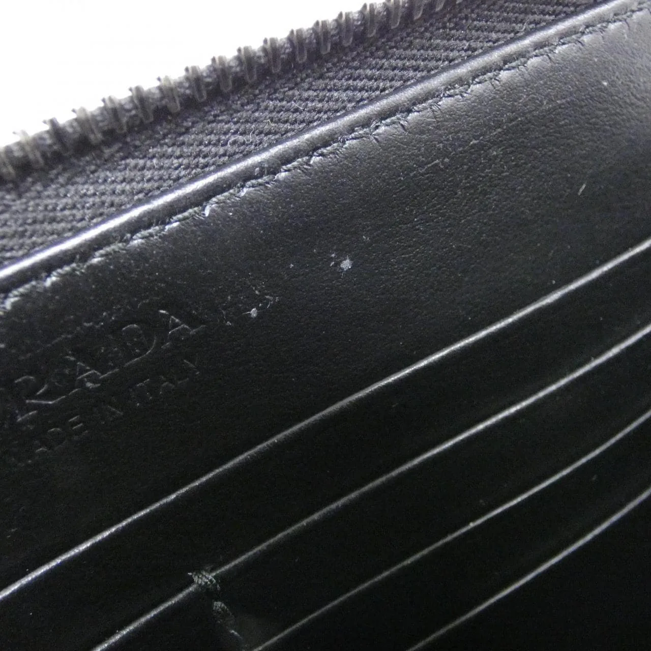 PRADA 2VH156 Belt 黑色 中古品A - 縮圖 8