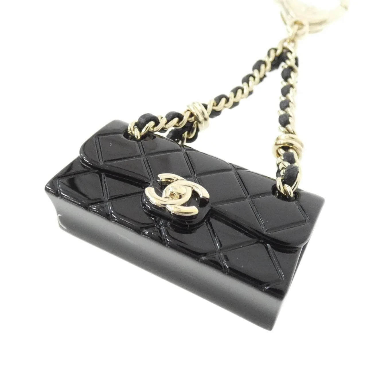 CHANEL ABA121 Key Case 黑色 中古品A - 縮圖 2