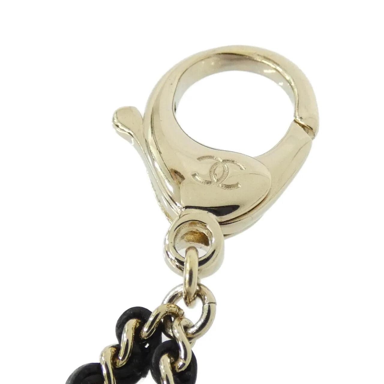 CHANEL ABA121 Key Case 黑色 中古品A - 縮圖 4