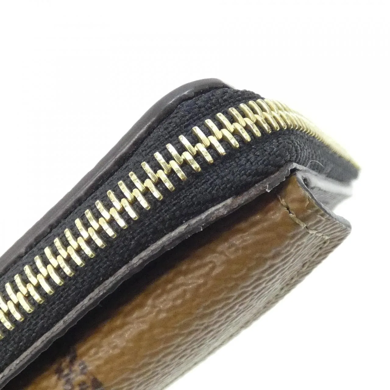 LOUIS VUITTON M81303 Coin Case Monogram 黑色 Monogram 中古品A - 縮圖 4