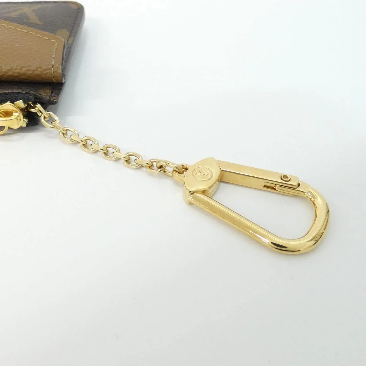 LOUIS VUITTON M81303 Coin Case Monogram 黑色 Monogram 中古品A - 縮圖 9