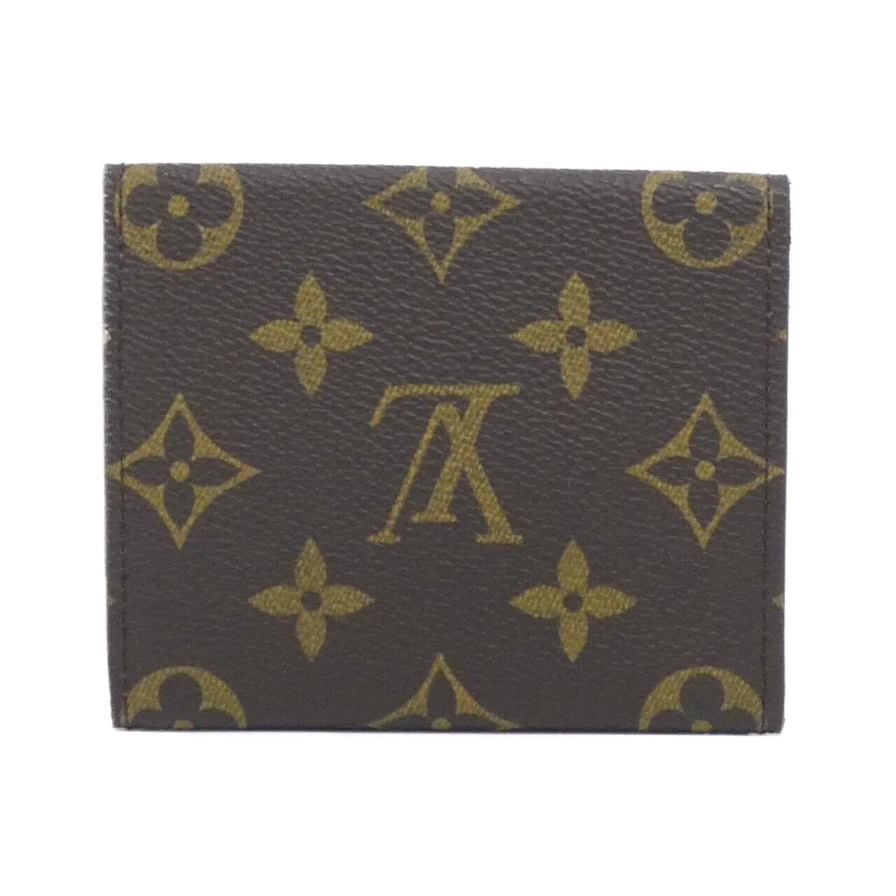 LOUIS VUITTON M62920 Card Case Monogram 黑色 Monogram 中古品A - 縮圖 2