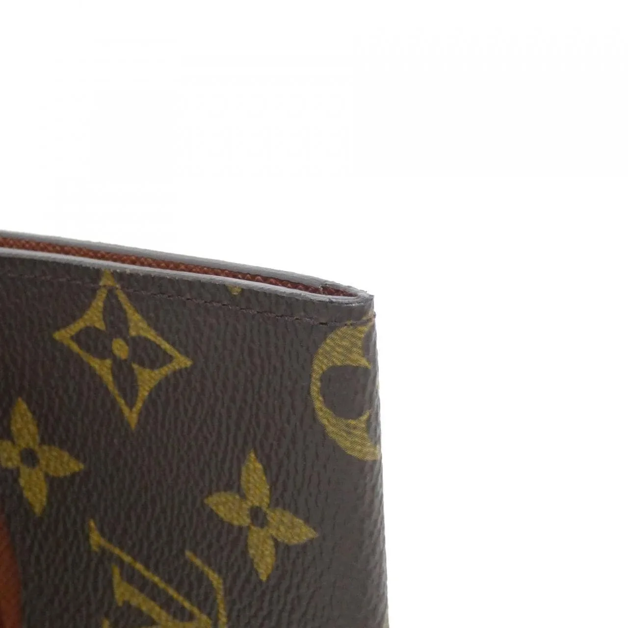 LOUIS VUITTON M62920 Card Case Monogram 黑色 Monogram 中古品A - 縮圖 3