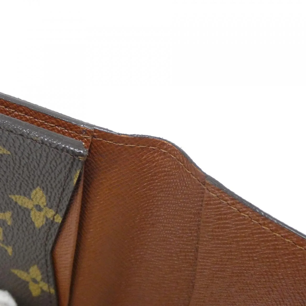 LOUIS VUITTON M62920 Card Case Monogram 黑色 Monogram 中古品A - 縮圖 5