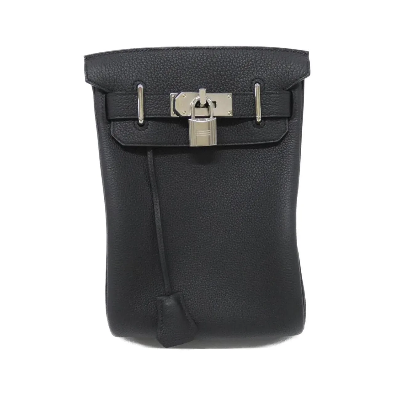 HERMES 083589CK Shoulder Togo Black