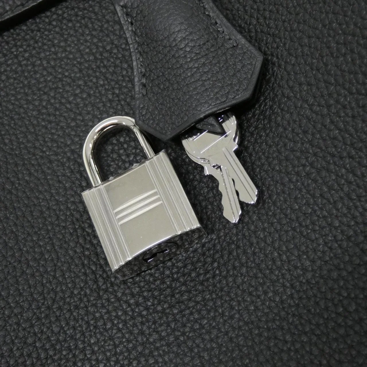 HERMES 083589CK Shoulder Togo 黑色 Togo 牛皮 中古品A - 縮圖 4