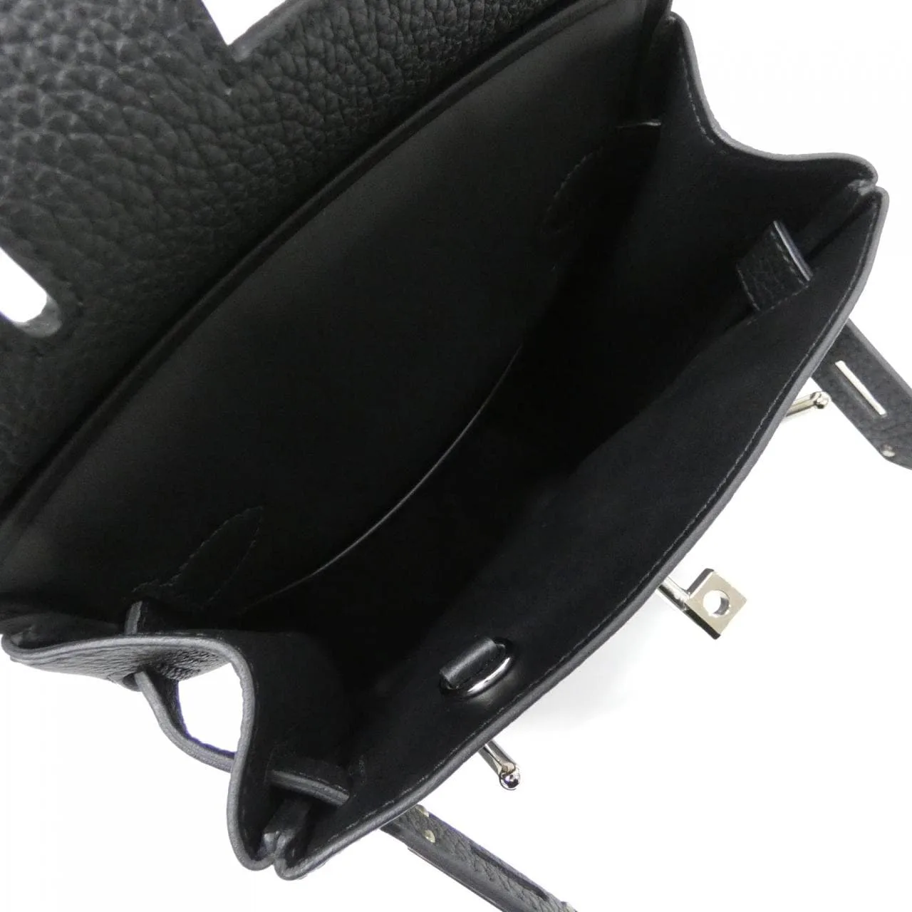HERMES 083589CK Shoulder Togo 黑色 Togo 牛皮 中古品A - 縮圖 7