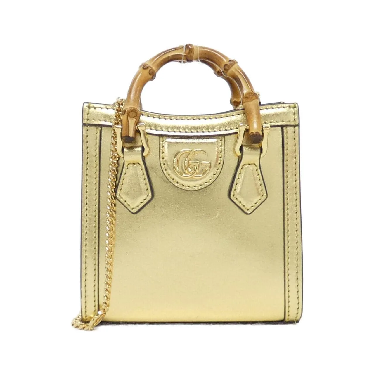 GUCCI 760251 1LD0G Handbag Leather Black